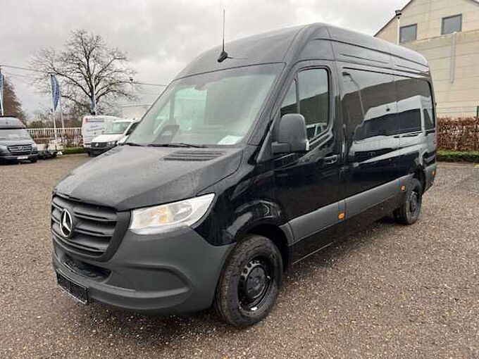 Mercedes-Benz Sprinter 317 L2H2 ZWART TREKHAAK 3.5 T AUTOMAAT 46000 EXBTW